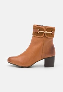 Anna Field Leather - Bottines - Cognac -Chaussures Soldes a3b5d25cfc6e4bbdb7ce1f43ca4a95a5