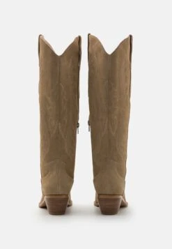 Anna Field Leather - Santiags - Beige -Chaussures Soldes a52185d1ce76484d8952ee95a9641d88