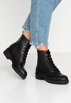 Nouvelles versions 21 Anna Field Comfort - Bottines À Lacets - Black