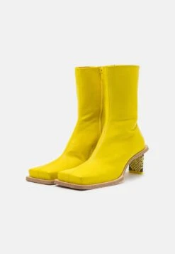 Miista Brenda Boots - Bottines - Yellow -Chaussures Soldes a707fe5f776b4ef5a1f09cc352e92651