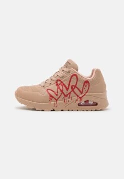 Uno X Goldcrown - Baskets Basses - Light Pink/Red -Chaussures Soldes ab606b517ee2427fa132ac5cd10eb26b