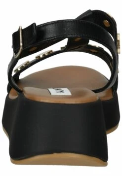 Inuovo Sandales Compensées - Black Blk -Chaussures Soldes ad21e40682204698bc04db667dbd2622