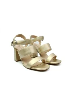 Block Charlyn - Sandales À Talons Hauts - Gold -Chaussures Soldes b4dc7c64fd354c0a9c31d343831af5a1