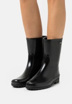 Aigle Eliosa Bottil - Bottes En Caoutchouc - Noir