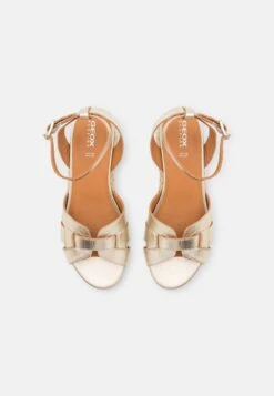 Geox Ischia Corda - Espadrilles - Light Gold -Chaussures Soldes b776f810c4ab4e95957d4eba0dfb70c8