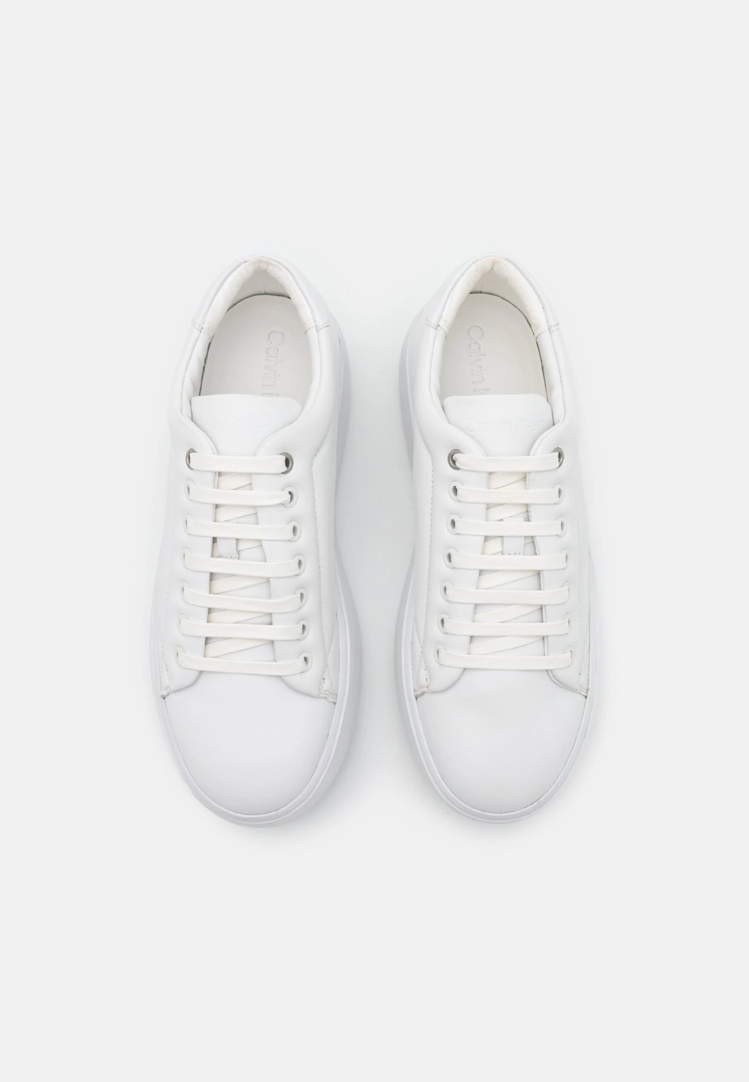 Calvin Klein Bubble Cupsole Lace Up - Baskets Basses - Triple White 8 Calvin Klein Bubble Cupsole Lace Up - Baskets Basses - Triple White - Image 6