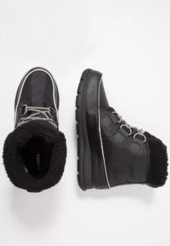 Sorel Explorer Carnival - Bottes De Neige - Black/Sea Salt -Chaussures Soldes ba5986132dd141ed9b4766f4296ab727