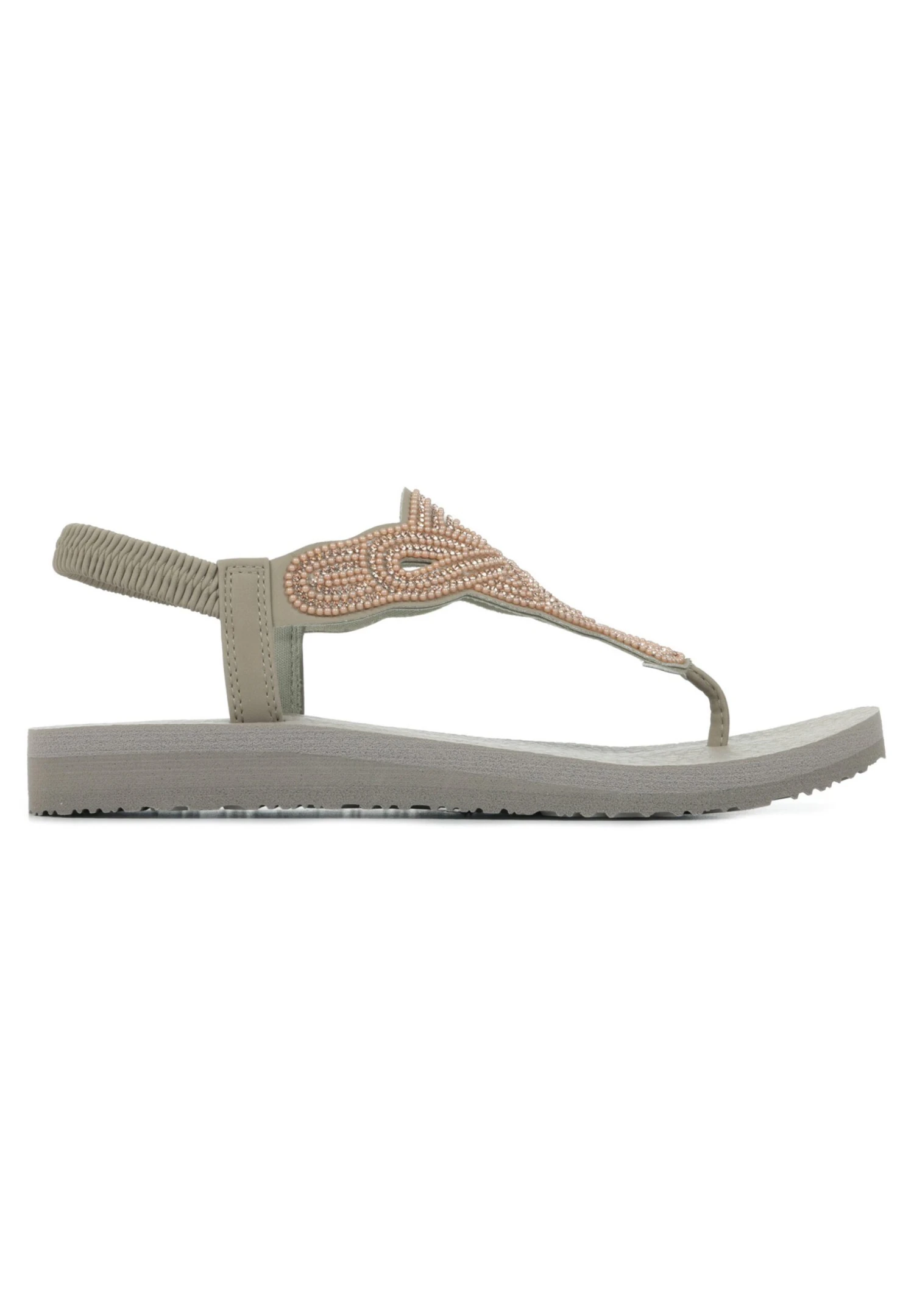 Skechers Meditation - Pearl Perfection - Tongs - Taupe 8 Skechers Meditation - Pearl Perfection - Tongs - Taupe - Image 6