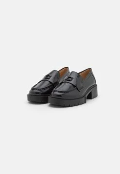Coach Leah Loafer - Mocassins - Black -Chaussures Soldes bc68bb53cb1f46eba65495b692680ce8