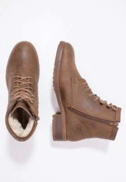 Anna Field Winter Boot - Bottines À Lacets - Coffee -Chaussures Soldes be01f28626204beb8ebc507c55715f3f