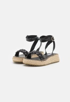 Pepe Jeans Kate Braided - Espadrilles - Black -Chaussures Soldes be5422e939c74036b334476e49bf3047