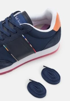 PAUL SMITH Womens Shoe Booker - Baskets Basses - Blues -Chaussures Soldes bf59324b0e4d42ecb9a0197df56ed60c