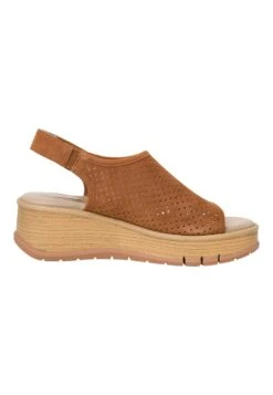Tamaris Comfort - Sandales À Plateforme - Cognac -Chaussures Soldes c12fe1f33cc54cae817f83187411b11e