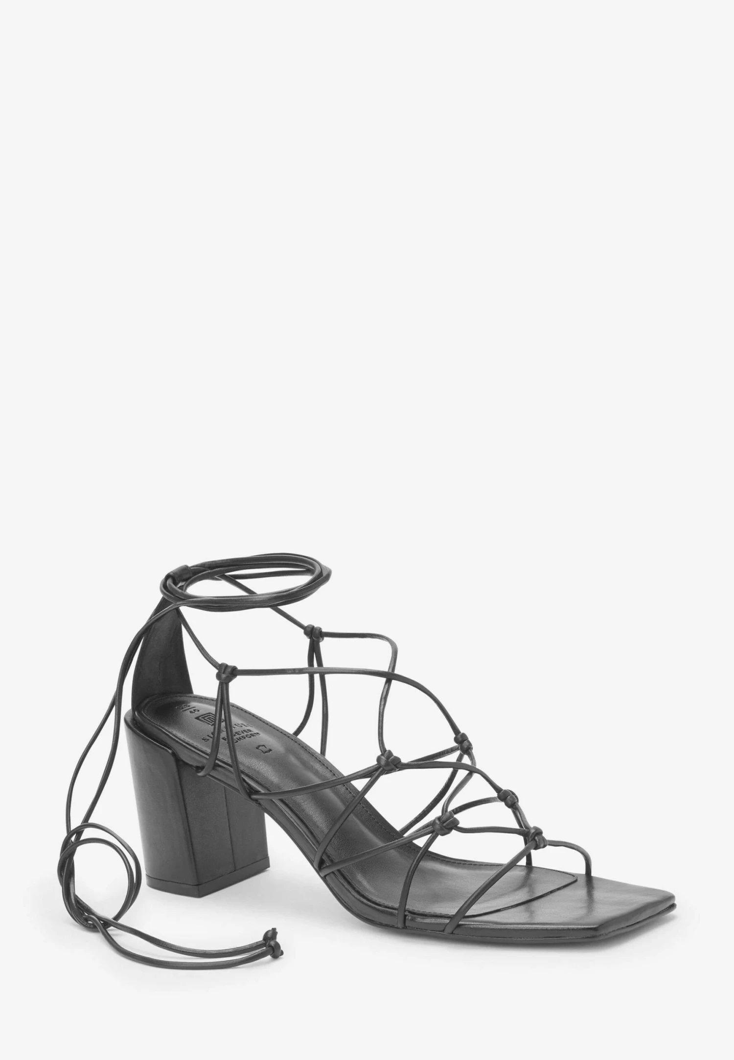 Next Signature Caged Knot Block Heels - Sandales - Black 6 Next Signature Caged Knot Block Heels - Sandales - Black - Image 4