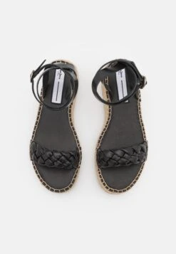 Pepe Jeans Kate Braided - Espadrilles - Black -Chaussures Soldes cb3a56c43ddd49ccb055aca25efaee0d