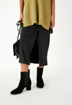 Next Forever Comfort Motion Flex - Bottines À Talons Hauts - Black Suede