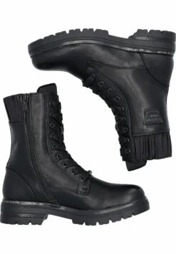Tom Tailor Schnür - Bottines À Lacets - Schwarz -Chaussures Soldes ce287ab348e54aa5b89afacefc6ab9d1