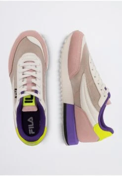 Fila Footwear Retronique - Baskets Basses - Silver Pink -Chaussures Soldes cf58ffa82f0845caa5c1f586f2cff82b