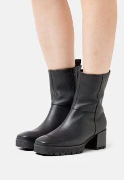 Gabor Comfort Bottines À Plateau - Schwarz