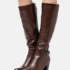 Anna Field Bottes À Talons Hauts - Dark Brown -Chaussures Soldes d120f5a007054e888bd288722c4c8a75