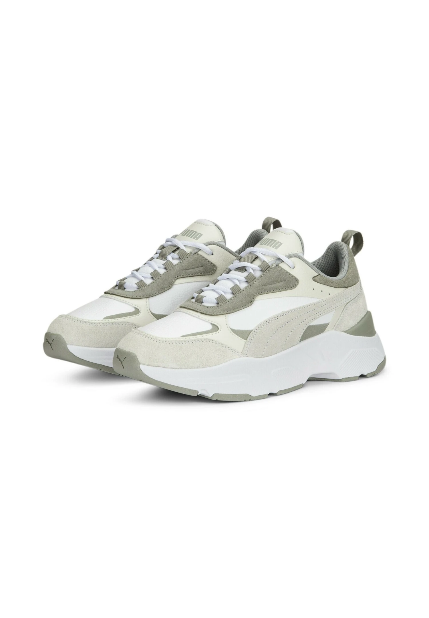 Puma Cassia Mix Für Damen - Baskets Basses - White Vapor Gray Flat Light Gray 4 Puma Cassia Mix Für Damen - Baskets Basses - White Vapor Gray Flat Light Gray - Image 2