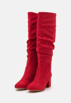 Anna Field Bottes - Red -Chaussures Soldes d6f84134dfd849caaab9f5d257cd0e71