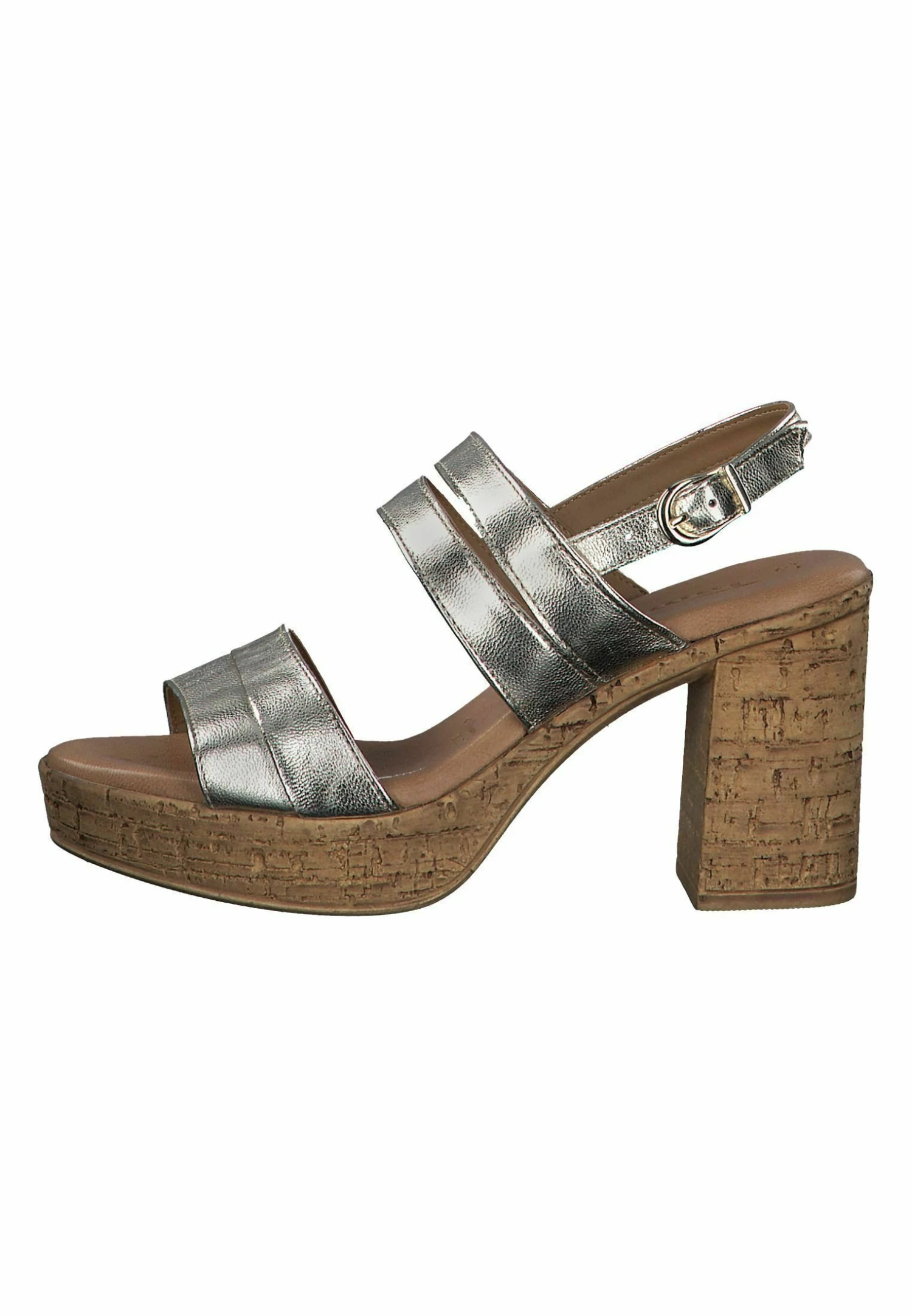 Tamaris Sandales À Plateforme - Light Gold Met 3 Tamaris Sandales À Plateforme - Light Gold Met