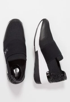 MICHAEL Michael Kors Felix Trainer - Mocassins - Black -Chaussures Soldes db594bcfe2e04a4689237d079d2b0627