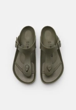 Birkenstock Gizeh - Tongs - Khaki -Chaussures Soldes dbf01353ffc14c7883cf59c7c458487b