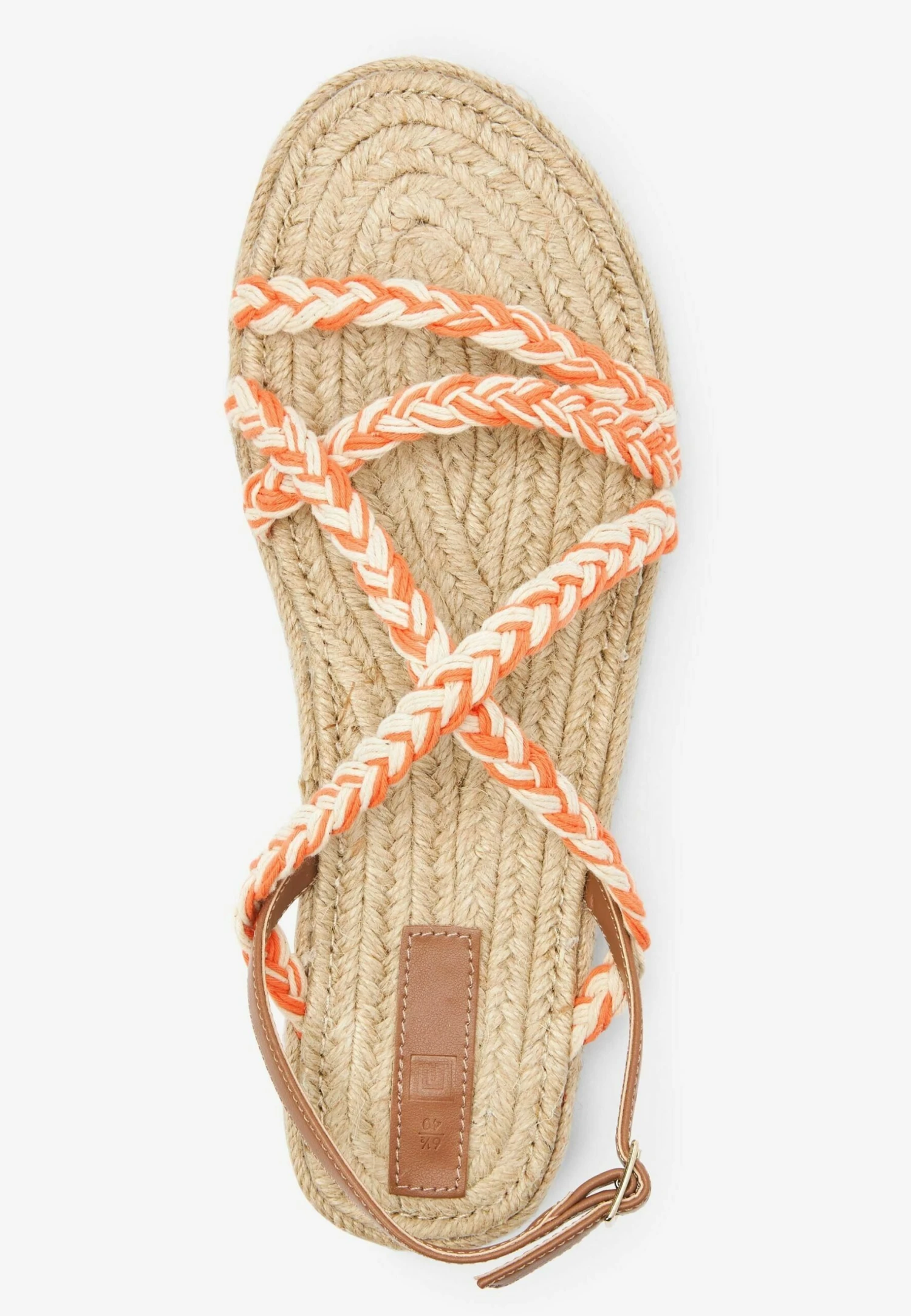 Next With Two Tone Detailing Standard - Espadrilles - Orange 5 Next With Two Tone Detailing Standard - Espadrilles - Orange - Image 3