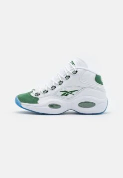 Reebok Classic Question Mid Unisex - Baskets Montantes - Cloud White/Pine Green