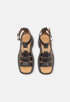 Paxton - Sandales Classiques / Spartiates - Black -Chaussures Soldes e5482f1ac7034e26809c6bd45945ab56