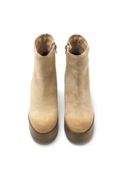 MTNG Bottines À Plateau - Beige -Chaussures Soldes e5b3e8fa737b4fc5aa4b6a15a8779b31