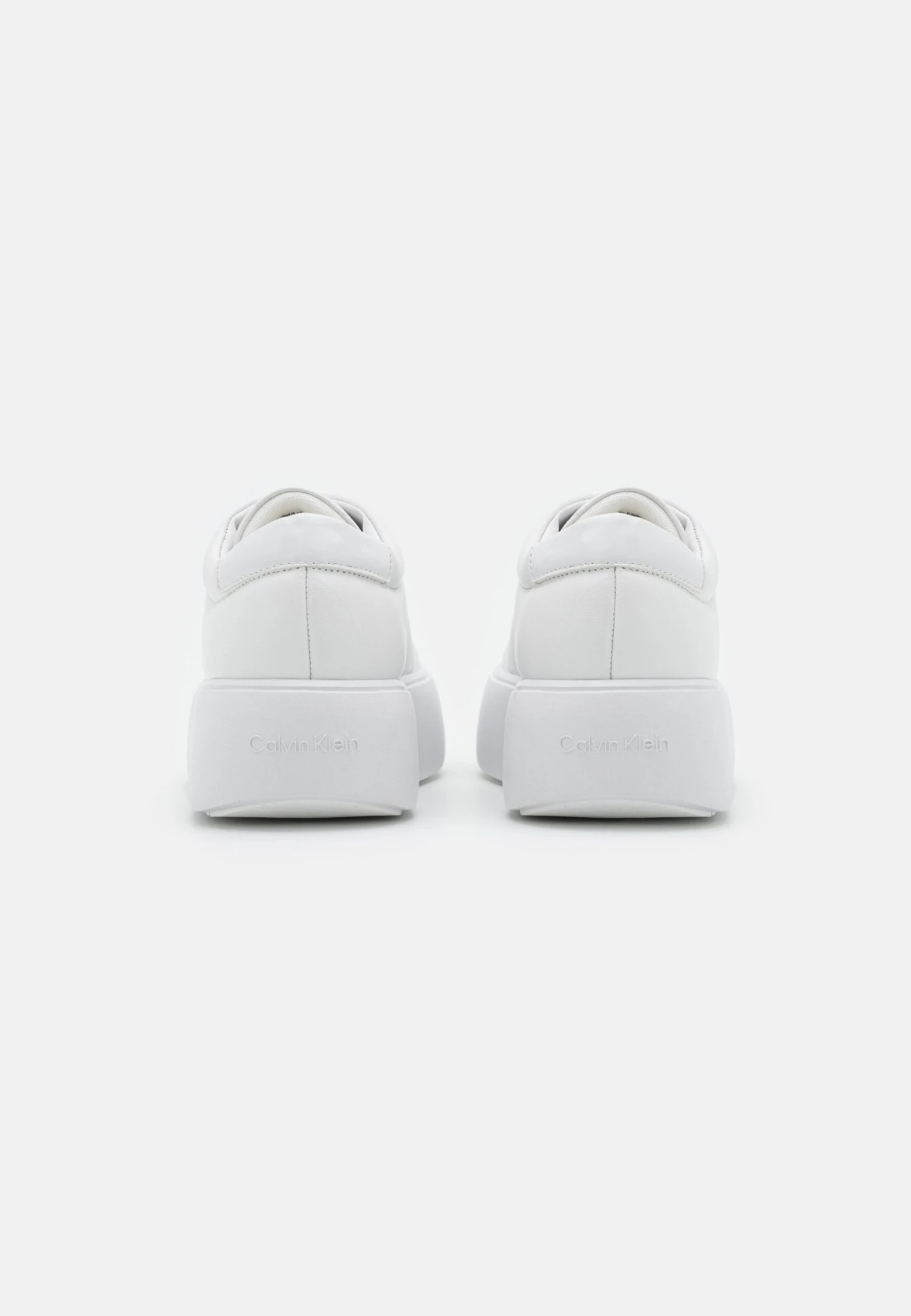 Calvin Klein Bubble Cupsole Lace Up - Baskets Basses - Triple White 6 Calvin Klein Bubble Cupsole Lace Up - Baskets Basses - Triple White - Image 4