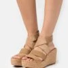 Replay Susan - Sandales À Plateforme - Beige -Chaussures Soldes e6d36231afe849d58227151bc0164467