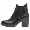 Marco Tozzi Boots À Talons - Black Khaki -Chaussures Soldes e7c2d84f69fd46418d698581c3e38cbe