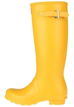 Hunter ORIGINAL Womens Tall Boot Vegan - Bottes En Caoutchouc - Yellow