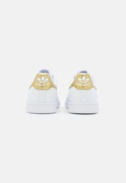 Adidas Originals Stan Smith - Baskets Basses - Footwear White/Gold Metallic -Chaussures Soldes ec3ccc6a3ec444b783eaaf536003e7ed