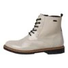 S.Oliver Bottines À Lacets - Beige Patent -Chaussures Soldes ef4a2904955747a6ad300c41f78acb57