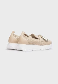 Wonders Natural Materia - Mocassins - Natural -Chaussures Soldes f394c6c88fdc42f1b32d41588bae4b47