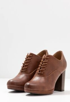 Anna Field Comfort - Bottines À Talons Hauts - Cognac -Chaussures Soldes f3e4d86e6a7a488b85e63a9a1ffd369d