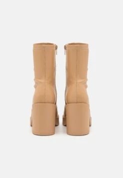 Even&Odd Bottines À Talons Hauts - Beige -Chaussures Soldes f57c3aa0b975438d99c3fcc1b5554622