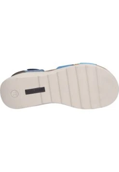 Josef Seibel Sandales À Plateforme - Blau Multi -Chaussures Soldes f5d49350f7e2445eaf647d09851deff2