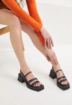 Vagabond Hennie - Sandales À Plateforme - Black