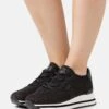 MICHAEL Michael Kors Monique Trainer - Baskets Basses - Black/Bronze -Chaussures Soldes fb60fc98e6f14a9688ce7860b49cb19a