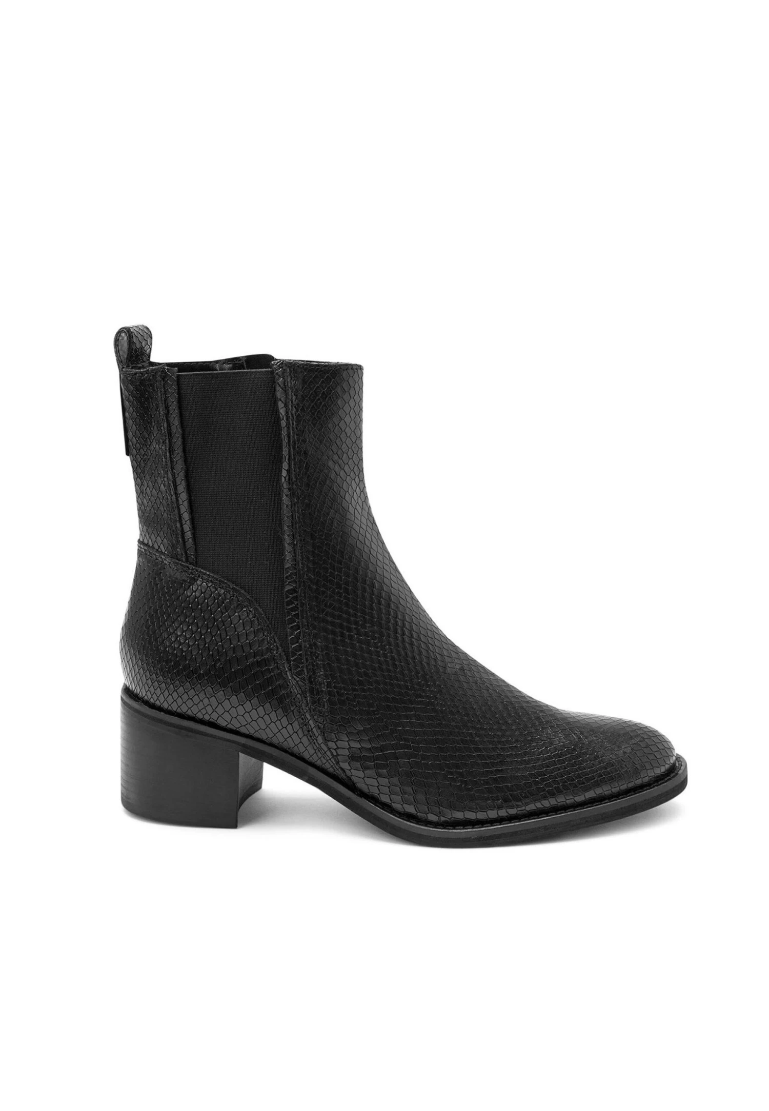 Next Wide Fit - Bottines - Black Snake Effect 5 Next Wide Fit - Bottines - Black Snake Effect - Image 3