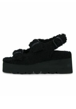 No Name July Cocoon - Sandales Compensées - Noir