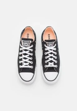Converse Chuck Taylor All Star Summer Florals - Baskets Basses - Black/Cheeky Coral/White -Chaussures Soldes fbf6a38e9c2c49ac87c3d884de37c5a8