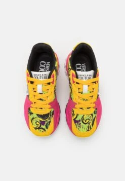 Versace Jeans Couture Baskets Basses - Citrus/Multi-Coloured -Chaussures Soldes fdbfba3fc07a43d28700e954587b8f4f
